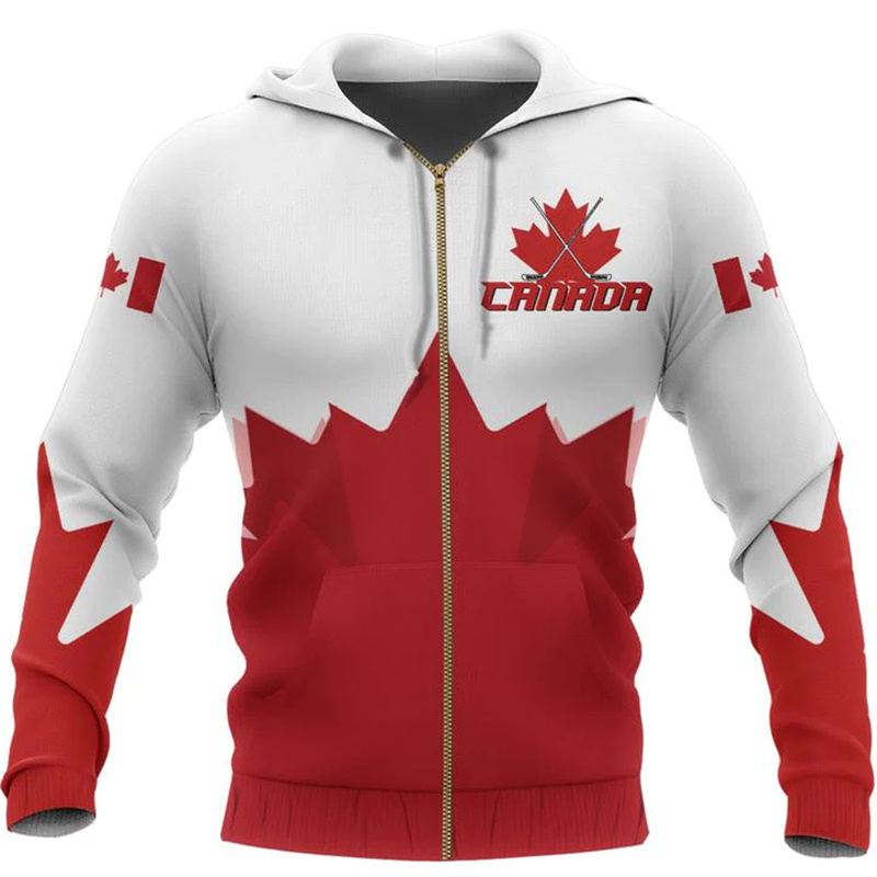 Street Fashion Canada - Canada Moose Hoodie Canada Is In