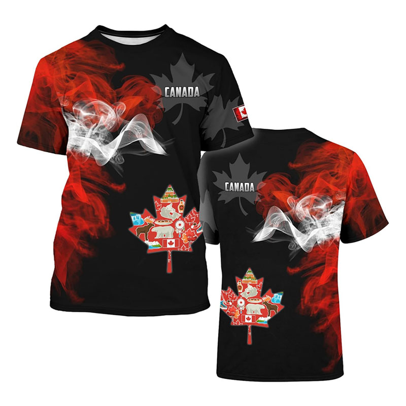 2025 Fashion New Canada T-shir - Street Fashion Canada ulasan dan harga