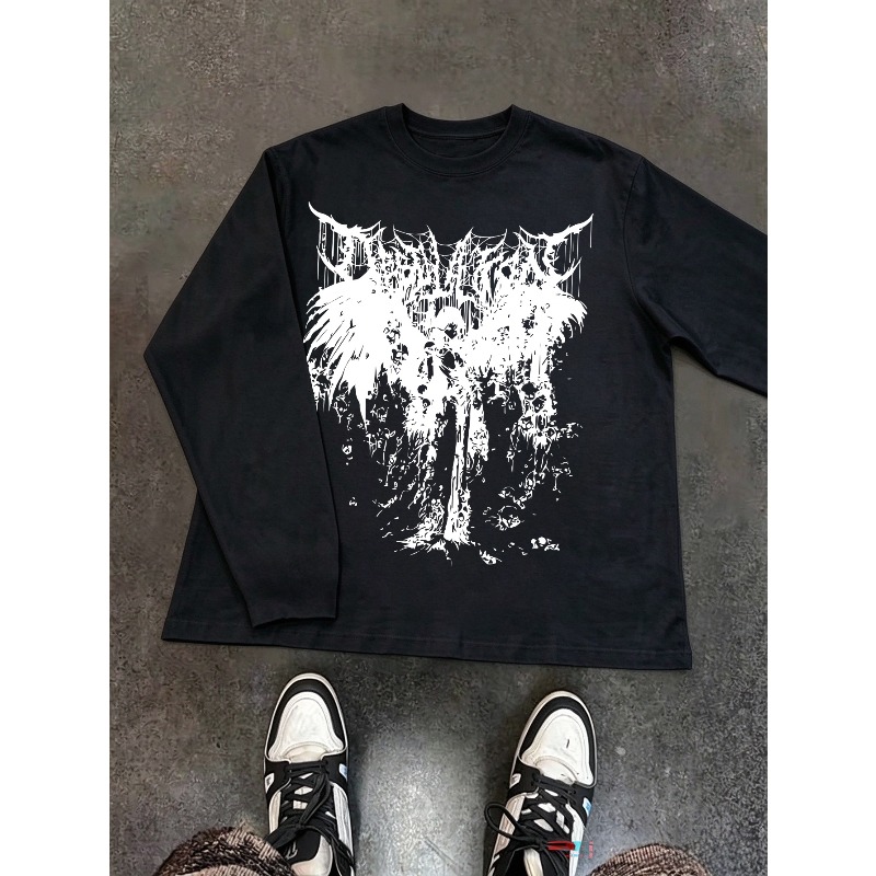 American Fashion Street Printe - Street Fashion Y2K ulasan dan harga