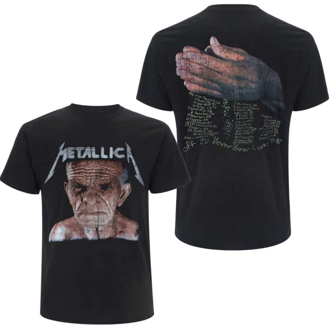 2026 New METALLICA - ORIGINAL  - Street Fashion For Short Guys ulasan dan harga